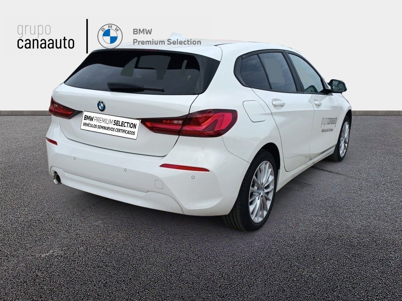 BMW Serie 1 116d color Blanco. Año 2023. 85KW(116CV). Diésel. En concesionario LAS CHAFIRAS de Sta. C. Tenerife