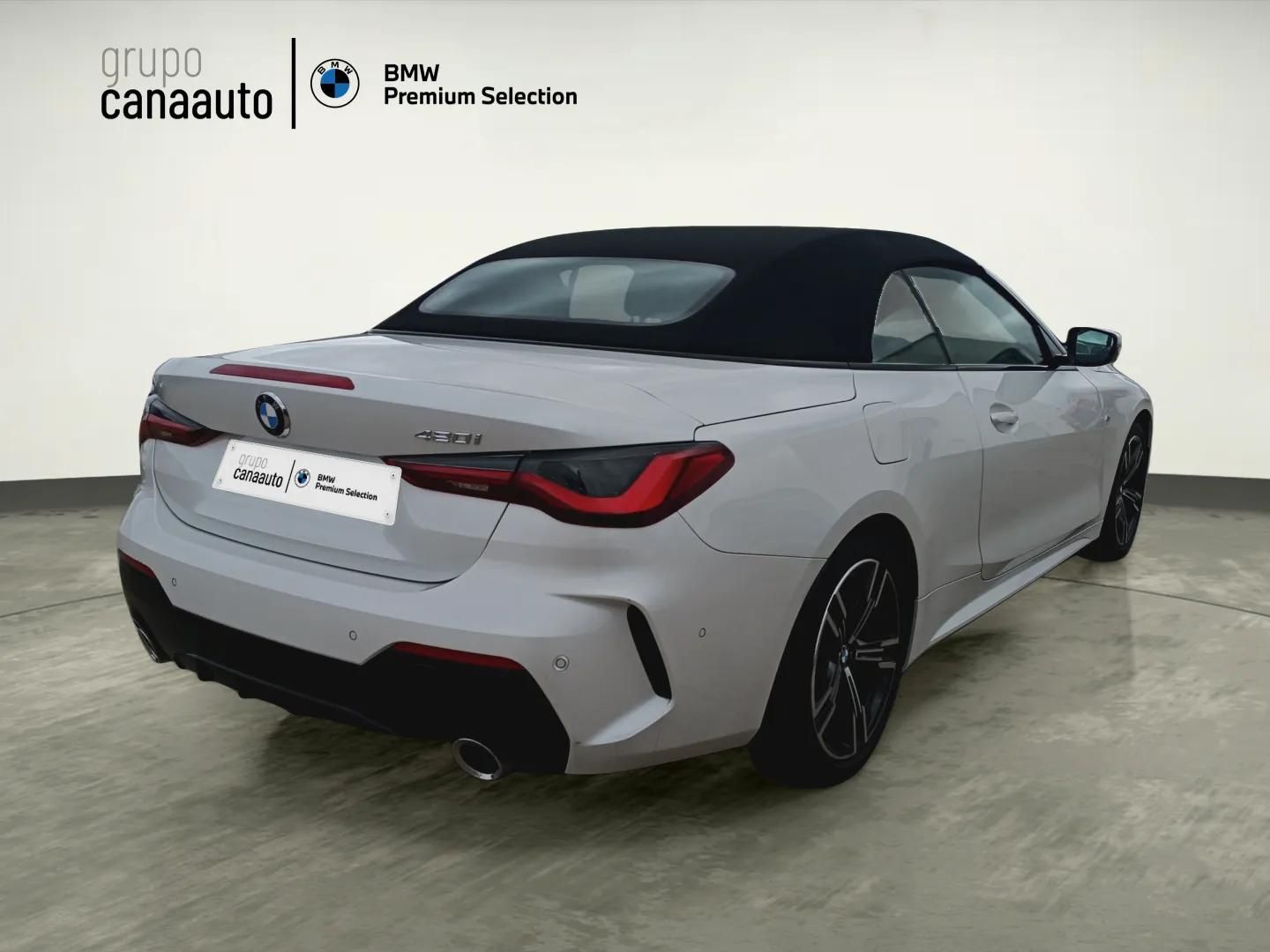 BMW Serie 4 420i Cabrio color Blanco. Año 2025. 135KW(184CV). Gasolina. En concesionario TACO de Sta. C. Tenerife