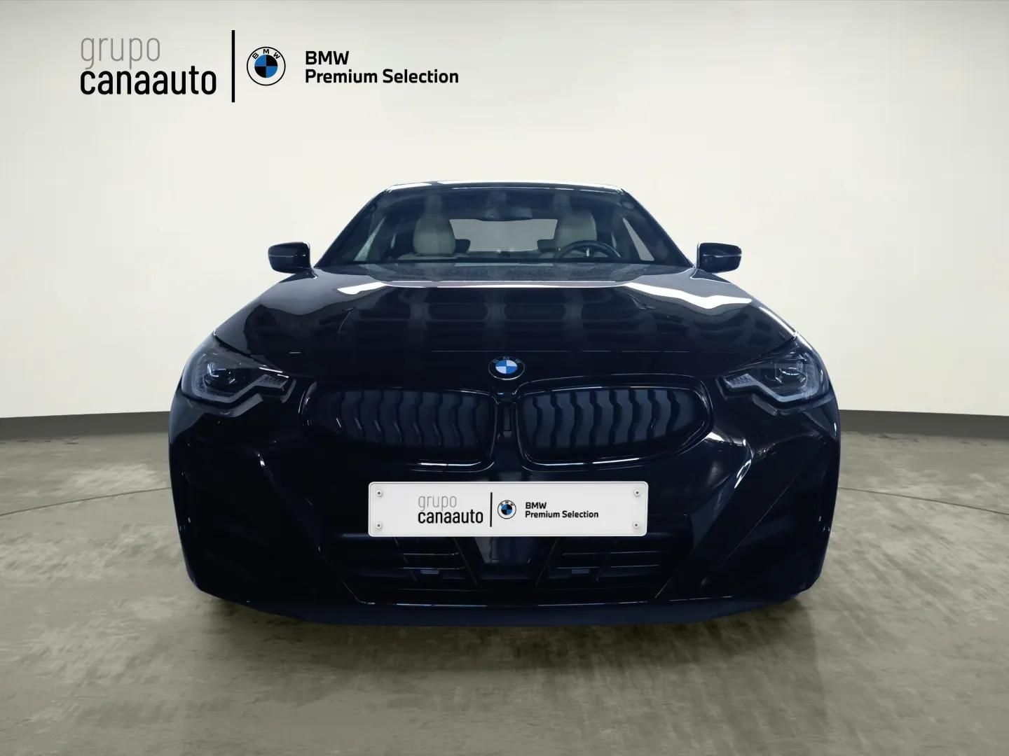 Fotos de BMW Serie 2 218i Coupe color Negro. Año 2024. 115KW(156CV). Gasolina. En concesionario TACO de Sta. C. Tenerife