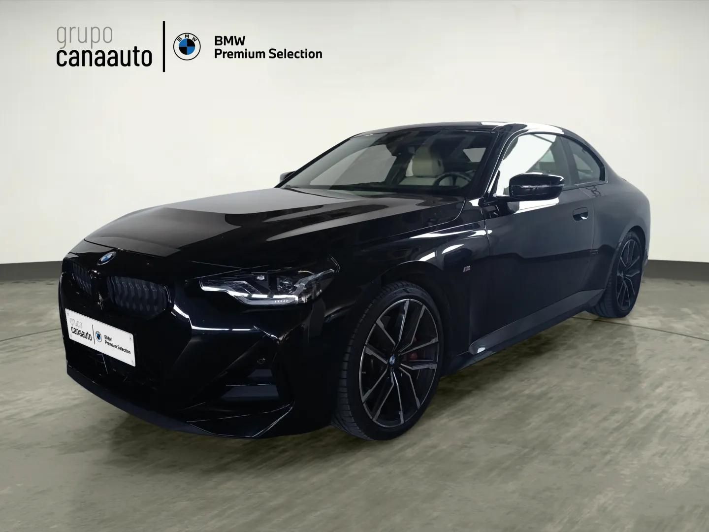 Fotos de BMW Serie 2 218i Coupe color Negro. Año 2024. 115KW(156CV). Gasolina. En concesionario TACO de Sta. C. Tenerife